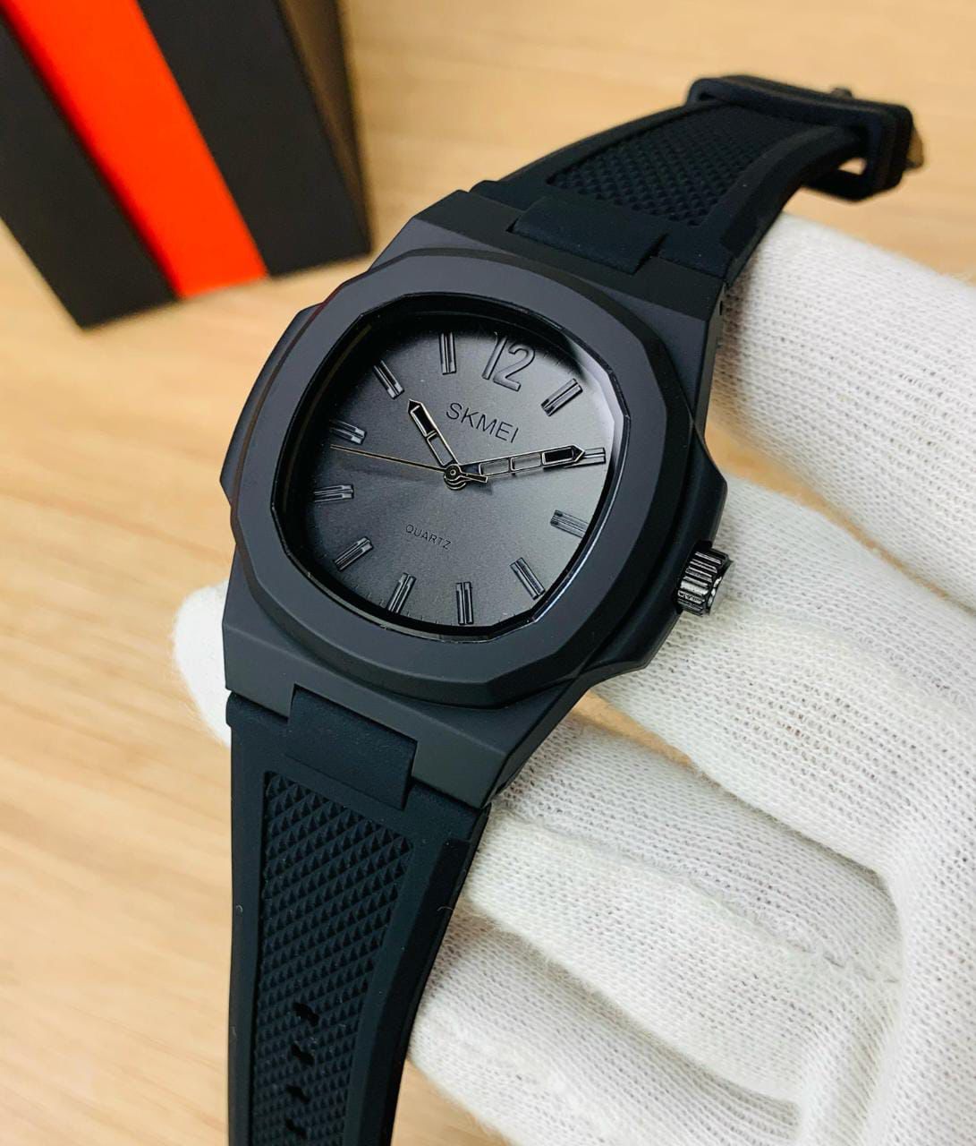 Skmei Black Strap - Mens Watch