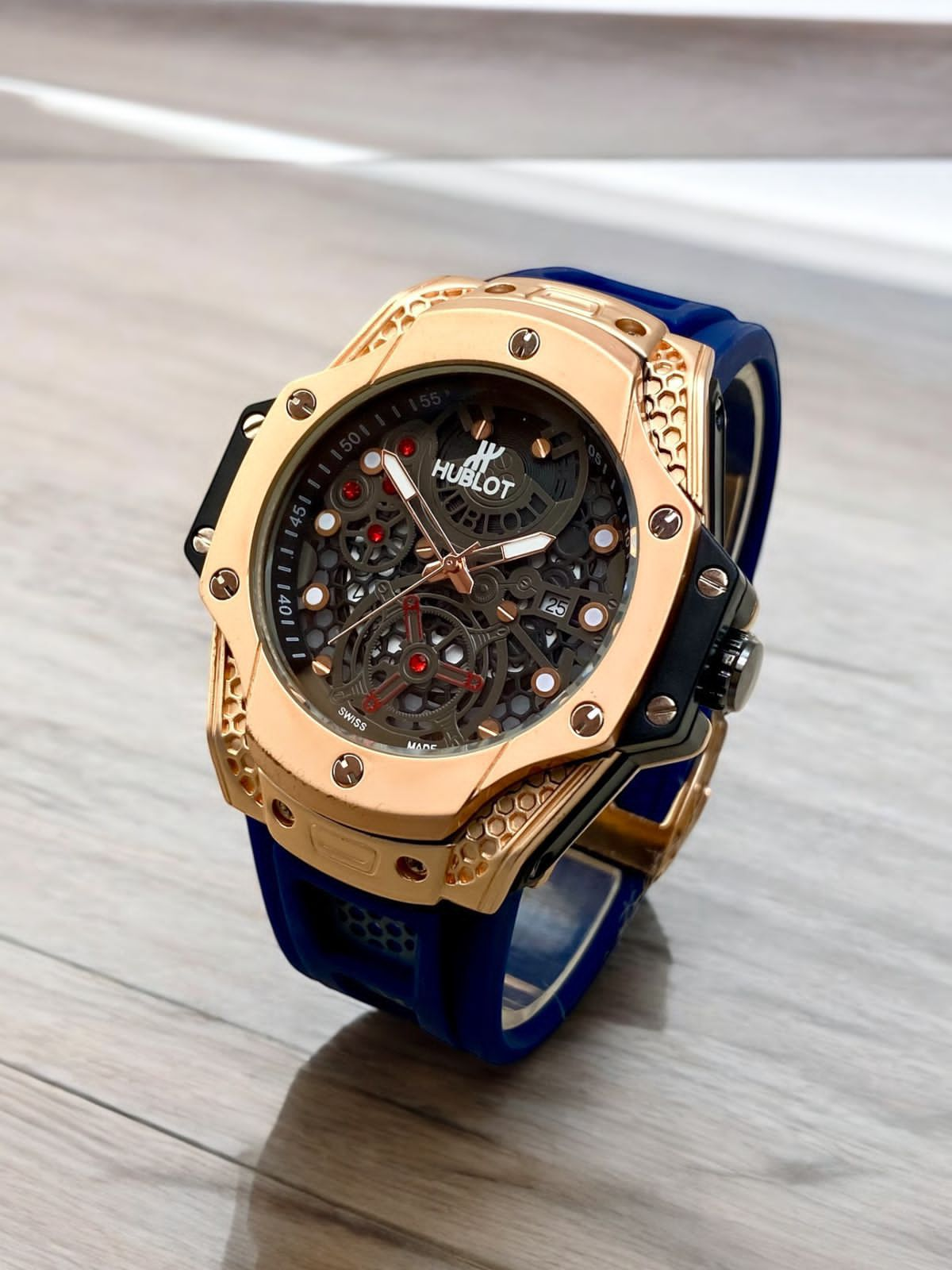 Hublot Rubber Strap - Mens Watch