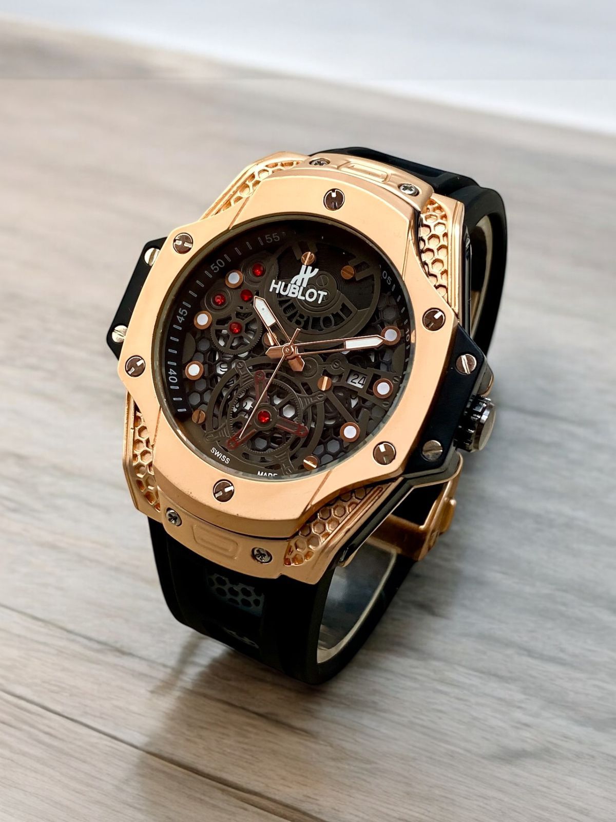 Hublot Rubber Strap - Mens Watch